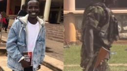 KDF officer linked to the fatal shooting of University of Nairobi student Eric Shieni during the June 2024 anti-finance bill protests.